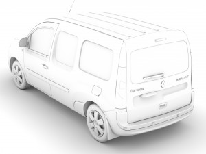 renault kangoo combi l3 2019 3D Модель