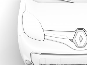 renault kangoo combi l3 2019 3D Модель