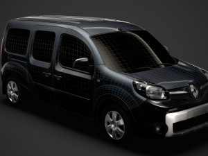 renault kangoo combi l3 2019 3D Модель