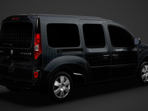 renault kangoo combi l3 2019 3D Модель