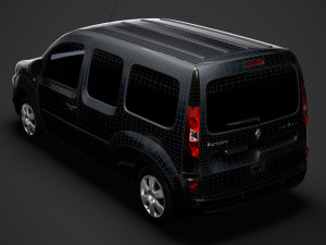 renault kangoo combi l3 2019 3D Модель