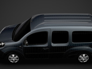 renault kangoo combi l3 2019 3D Модель