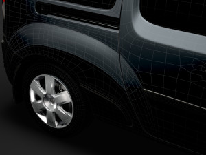 renault kangoo combi l3 2019 3D Модель