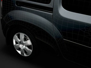 renault kangoo combi l3 2019 3D Model
