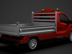 fiat talento tipper 2020 Model 3D