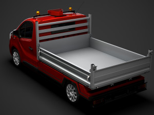 fiat talento tipper 2020 Model 3D