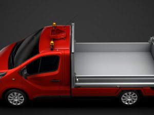 fiat talento tipper 2020 Model 3D