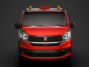fiat talento tipper 2020 Model 3D