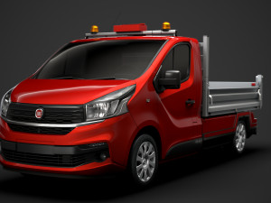 fiat talento tipper 2020 Model 3D