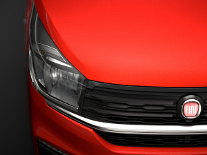 fiat talento tipper 2020 Model 3D