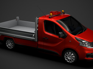 fiat talento tipper 2020 Model 3D