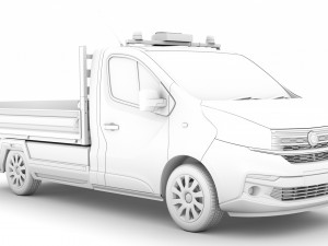 fiat talento tipper 2020 Model 3D