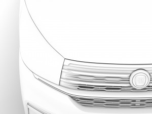 fiat talento tipper 2020 Model 3D