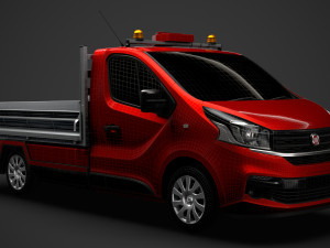 fiat talento tipper 2020 Model 3D