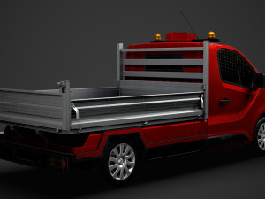 fiat talento tipper 2020 Model 3D
