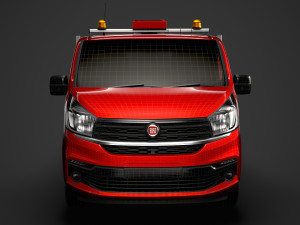 fiat talento tipper 2020 Model 3D