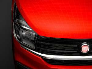 fiat talento tipper 2020 Model 3D