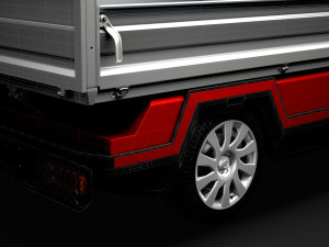 fiat talento tipper 2020 Model 3D