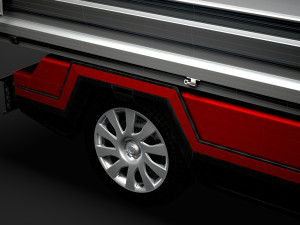 fiat talento tipper 2020 Model 3D