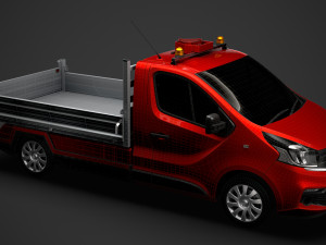 fiat talento tipper 2020 Model 3D