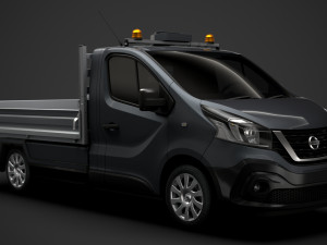 nissan nv300 tipper 2020 3D Model