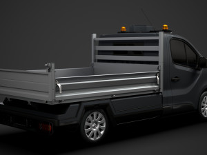 nissan nv300 tipper 2020 3D 모델