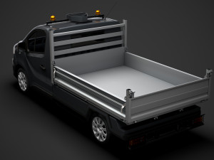 nissan nv300 tipper 2020 3D 모델
