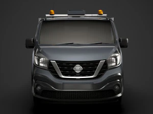 nissan nv300 tipper 2020 3D Model