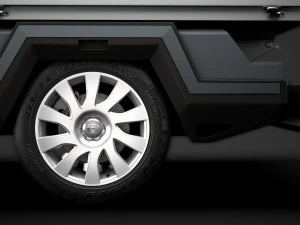 nissan nv300 tipper 2020 3D Model