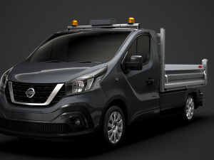 nissan nv300 tipper 2020 3D 모델
