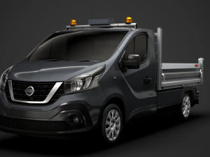 nissan nv300 tipper 2020 3D Model