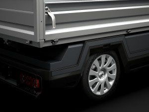 nissan nv300 tipper 2020 3D 모델