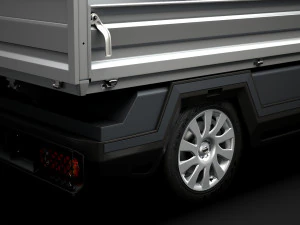 nissan nv300 tipper 2020 3D Model