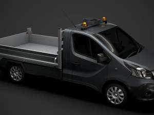 nissan nv300 tipper 2020 3D Model
