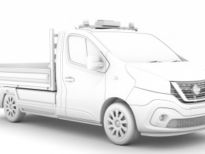 nissan nv300 tipper 2020 3D 모델