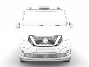 nissan nv300 tipper 2020 3D 모델