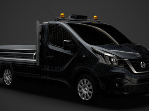 nissan nv300 tipper 2020 3D 모델