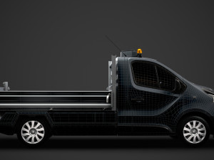 nissan nv300 tipper 2020 3D 모델