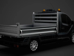 nissan nv300 tipper 2020 3D Model