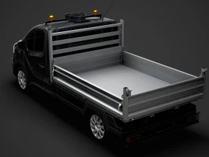nissan nv300 tipper 2020 3D Model
