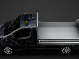 nissan nv300 tipper 2020 3D 모델