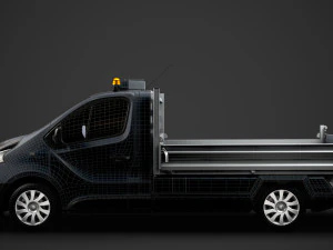 nissan nv300 tipper 2020 3D Model