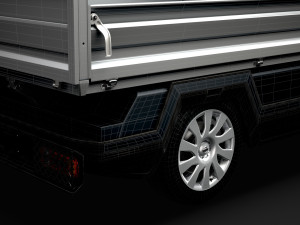 nissan nv300 tipper 2020 3D 모델