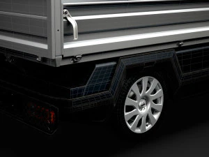 nissan nv300 tipper 2020 3D Model