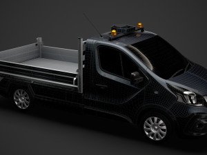 nissan nv300 tipper 2020 3D 모델