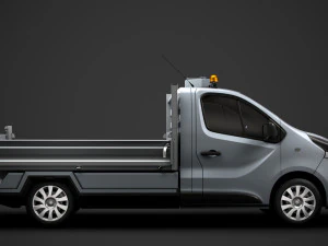 opel vivaro tipper 2014 3D Model