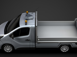 opel vivaro tipper 2014 3D Model