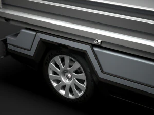 opel vivaro tipper 2014 3D Model