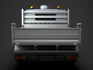 opel vivaro tipper 2014 3D Model
