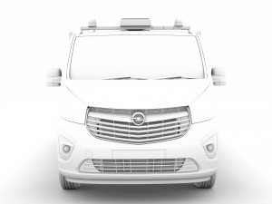 opel vivaro tipper 2014 3D Model